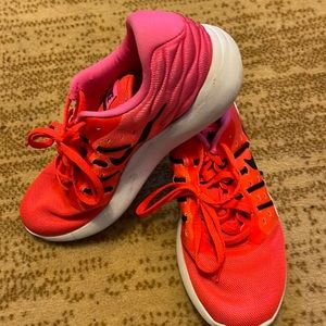 Nike pink Fitsole shoes